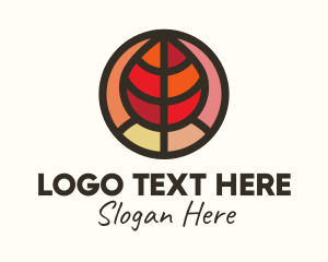 Autumn Leaf Badge logo