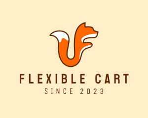 Fox Letter F logo design