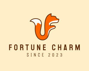 Fox Letter F logo design