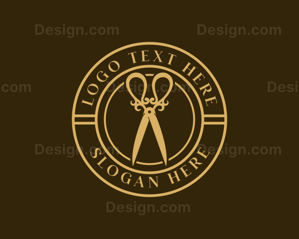 Luxury Shears Salon Logo