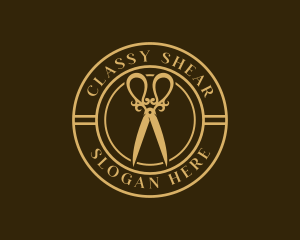 Luxury Shears Salon logo design