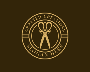 Luxury Shears Salon logo design