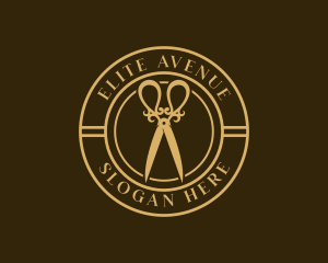 Luxury Shears Salon logo design