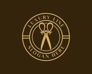 Luxury Shears Salon logo design