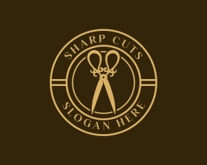 Luxury Shears Salon logo design