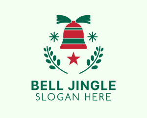 Christmas Bell Decoration  logo design