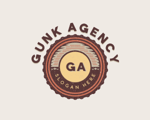 Antique Liquor Distillery logo design