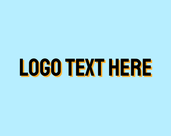 Condensed logo example 4