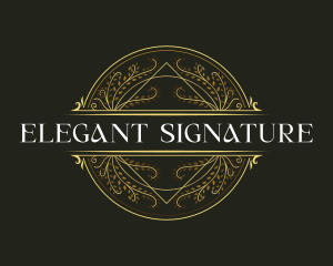 Garden Vine Elegant logo design