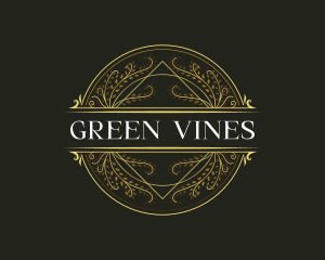 Garden Vine Elegant logo design