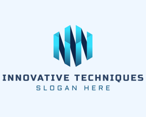 Digital Tech Cube  logo design