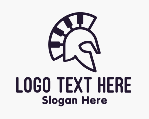 Spartan Piano Keyboard Logo