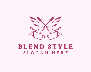 Mascara Makeup Styling logo design