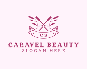 Mascara Makeup Styling logo design