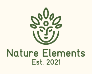 Nature Deity Cosmetics logo design