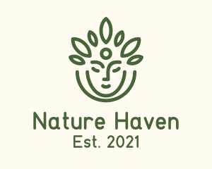 Nature Deity Cosmetics logo design