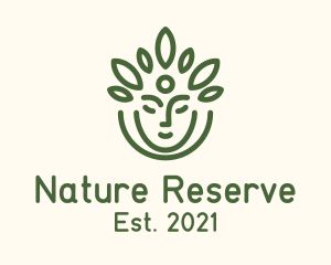 Nature Deity Cosmetics logo design