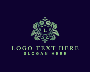 Floral Decorative Leaf logo