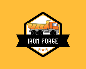 Industrial Automotive Truck logo design