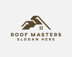 House Roof Realtor logo design