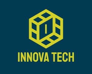 Generic Tech Polygon  logo design