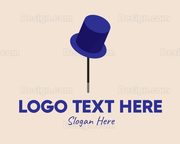 Magician Top Hat Logo