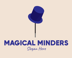 Magician Top Hat  logo design