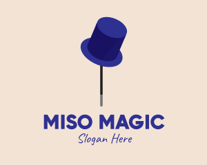 Magician Top Hat  logo design