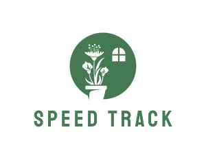 Green Indoor Plant Logo