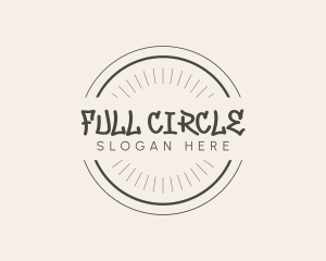 Circle Business Wordmark logo design