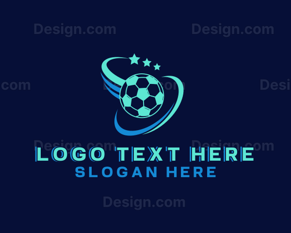 Soccer Ball Game Logo