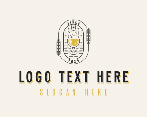 Wheat Beer Liquor logo