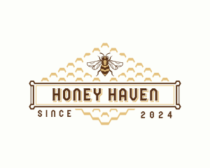 Wasp Honeycomb Beekeeper logo