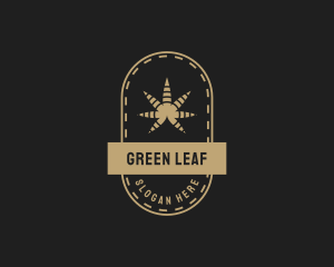 Herbal Hemp Leaf logo design