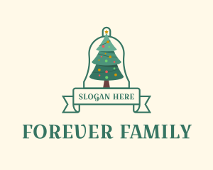 Christmas Tree Banner Logo