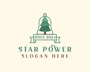 Christmas Forest Celebration logo design