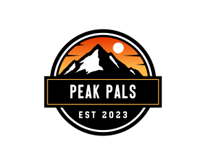 Mountain Peak Adventure logo design