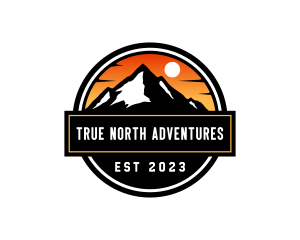 Mountain Peak Adventure logo design