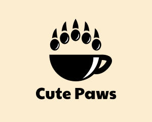 Paw Claws Cup logo design