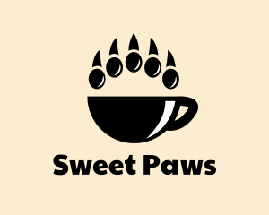 Paw Claws Cup logo design