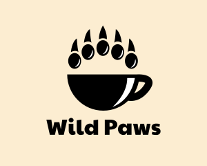 Paw Claws Cup logo design