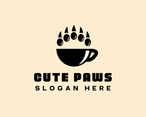 Paw Claws Cup logo design