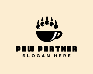 Paw Claws Cup logo design