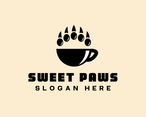 Paw Claws Cup logo design