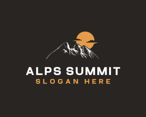 Mountain Summit Adventure  logo design