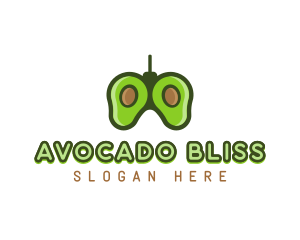 Avocado Fruit Controller logo design