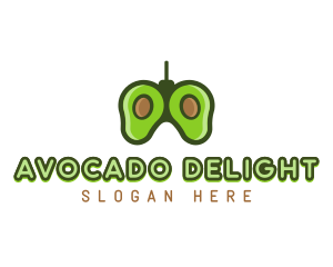 Avocado Fruit Controller logo design