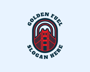 Golden Gate Overpass logo design