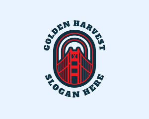 Golden Gate Overpass logo design