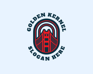 Golden Gate Overpass logo design